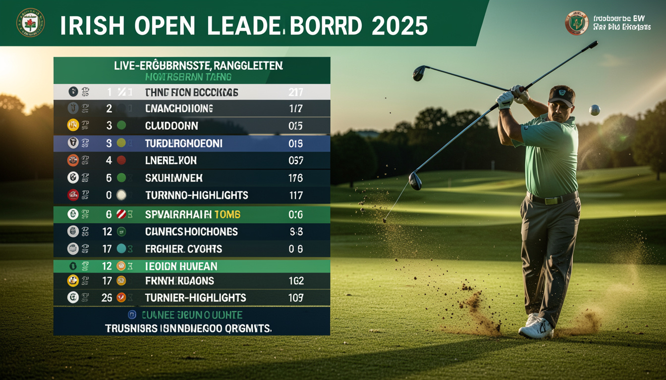 irish open leaderboard 2025