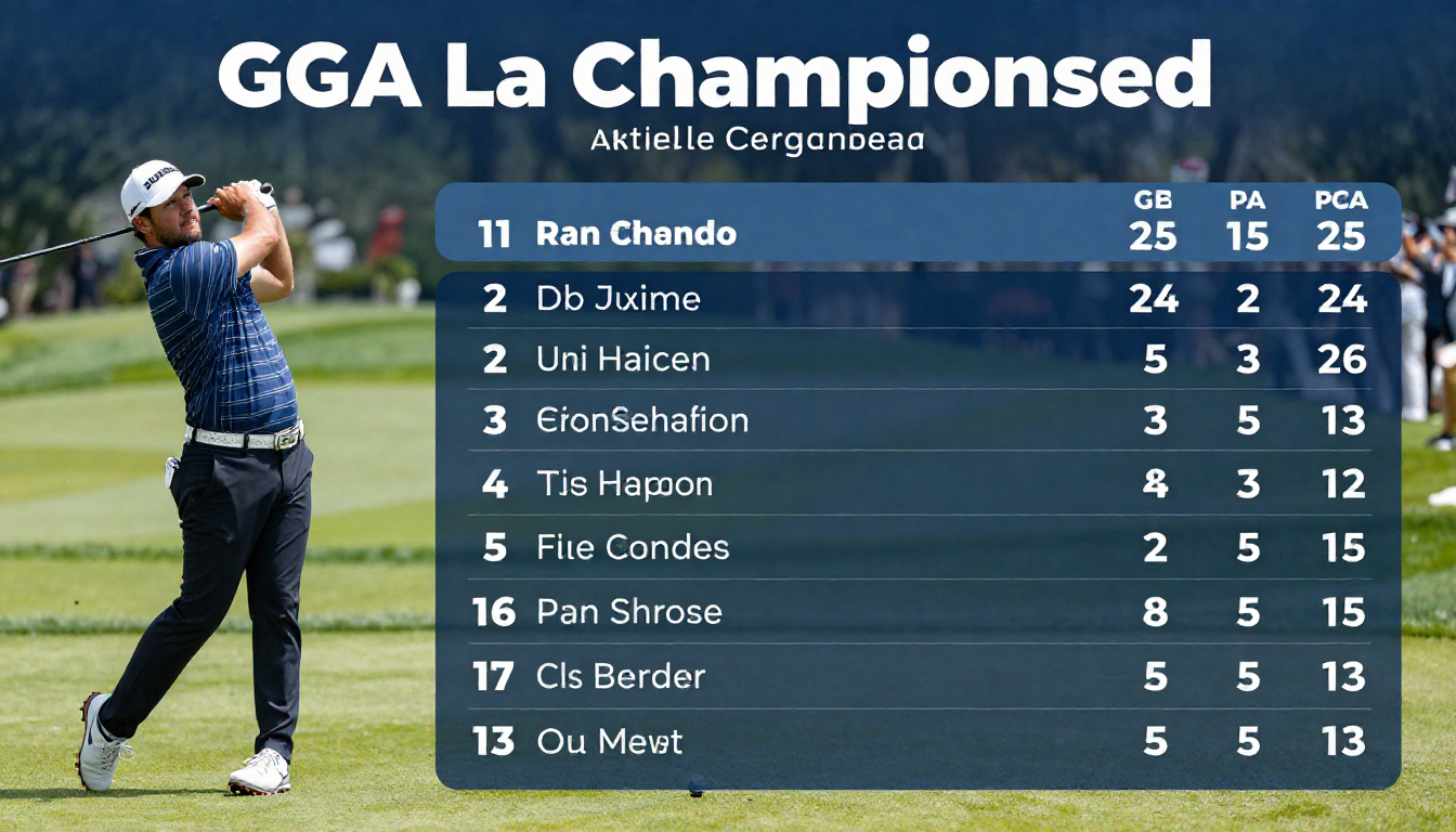 leaderboard pga championship
